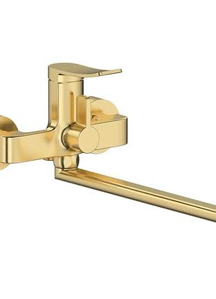 Смеситель для ванны mixxus premium dali 006 euro brushed gold (mi6764)