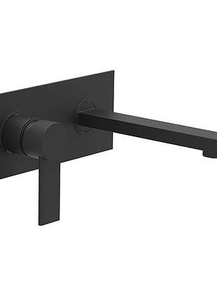Смеситель для умывальника mixxus premium benedict 001 скрытого монтажа (black) (mi5965)
