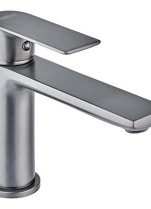 Смеситель для умывальника haiba alex 001 long graphite (hb3993)