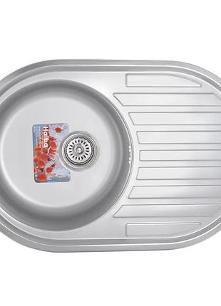 Мийка кухонна haiba 77x50 (satin) (hb0563)
