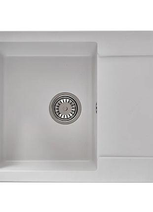 Мойка zerix zs-6250s-01 white (zx4587)