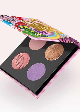 Палетка тіней для повік kiko milano candy crush™ multi finish - 03 berry bonbon (000275-03)
