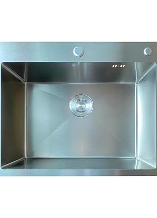 Мойка mixxus mh6050 micro decor ss color (3.0/0.8) из нерж. стали (цвет нержавейка) (mi8220)