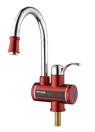 Проточный водонагреватель mixxus electra 240-e red (из индика. темп.) (mi2748)