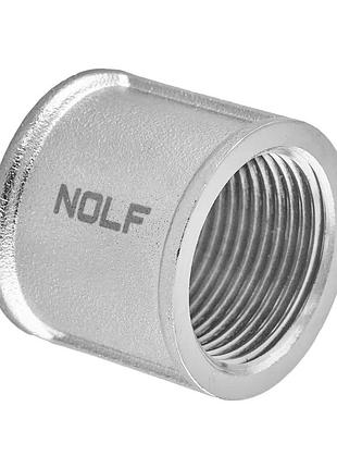 Муфта nolf nfc.c06-n-1/2" никелированная (nf3072)
