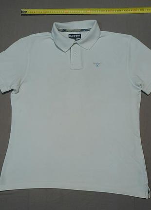 Плечі 50 см barbour  size xl  біле поло   100% cotton
гудзики брендовані