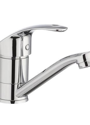 Змішувач для умивальника haiba fabio 004-15cm (колір хром) (hb0772)