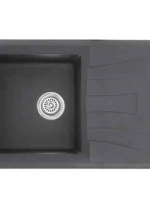 Мийка кухонна haiba hb8104-g228 gray 780x500x200 (hb0988)