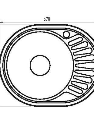 Мийка zerix z5745-08-180md (micro decor) (zm0615)