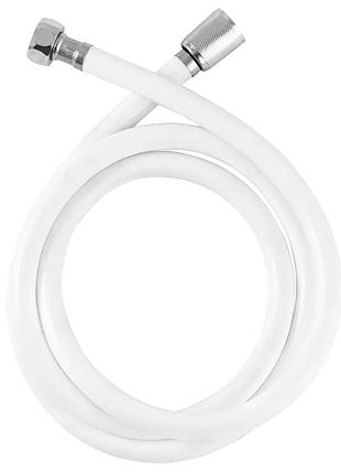 Шланг для лійки душа zerix z-02 white (150 см) (zx3069)