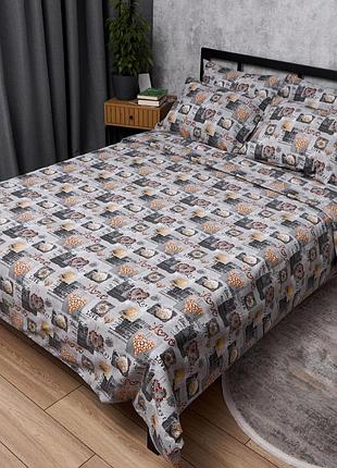 Комплект постельного белья moon&star бязь gold люкс sunny bloom king size 220x240 наволочки 2х70х70