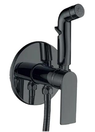 Смеситель для гигиенического душа haiba alex 002 (inner) graphite (hb9617)