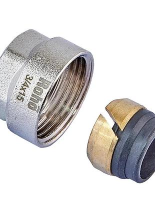 Євроконус для мідної труби roho r582-075 - 3/4х15мм (ro0215)