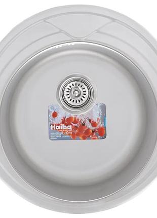 Мийка кухонна haiba 510 (decor) (hb0544)