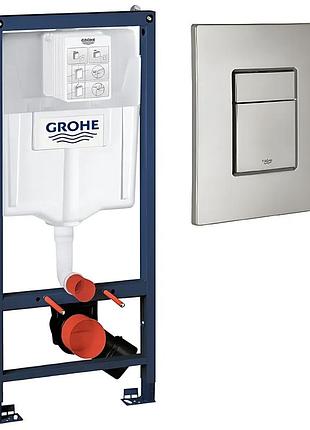 Інсталяційний комплект 2 в 1 для унітазу grohe rapid sl (ua38536001dc)