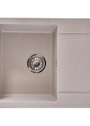 Мийка zerix zs-6250s-06 beige (zx4589)