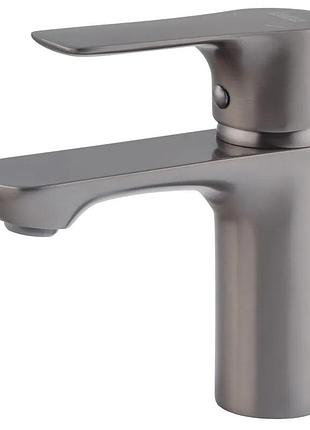 Смеситель для умывальника haiba milano 001 graphite (hb4033)