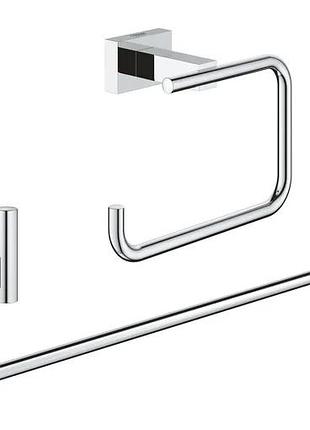 Набор аксессуаров 3 в 1 grohe essentials cube new (40777001)