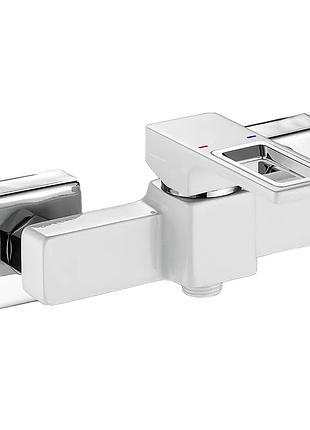 Змішувач для душу mixxus premium dante 003 white-chrome (колір білий/матовий хром) (mi6793)