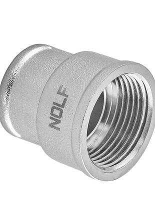 Муфта редукционная nolf nfc.c0608-n-3/4"x1/2" никелированная (nf3075)