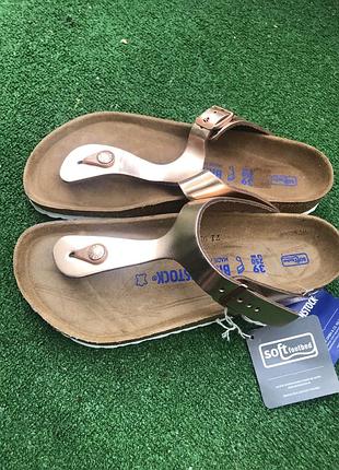39 р-25 см нові. birkenstock gizeh. вьетнамкі. шкіра. оригінал