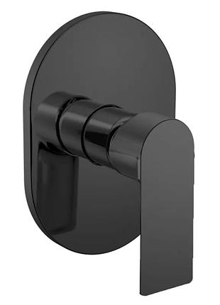 Змішувач для душу вбудований haiba alex 003 (inner) black (колір чорний) (hb3943)