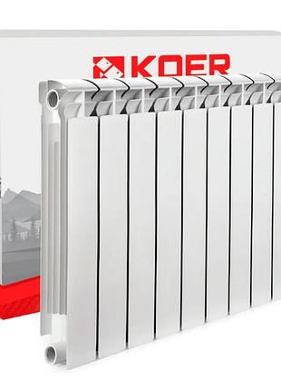 Биметаллические радиаторы koer 100 bimetal-500 grand (kr5145) / цена за 1 секцию