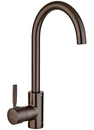 Смеситель для кухни haiba hans 011 graphite (hb4000)