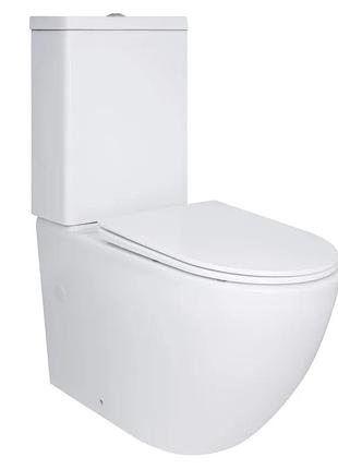 Унитаз-компакт mixxus ellipse-0403-t3 640x360x835mm, система смыва tornado 3.0 (mi6711)