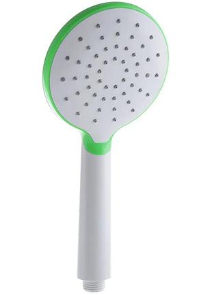 Лейка для душа zerix sh-35 green (zx2887)