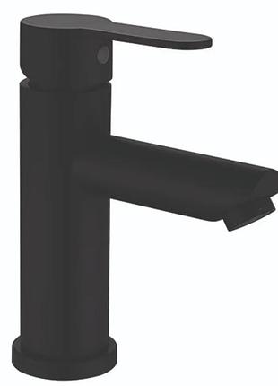 Смеситель для умывальника zerix dax-001-a black с нерж. стали sus304 (zx4811)
