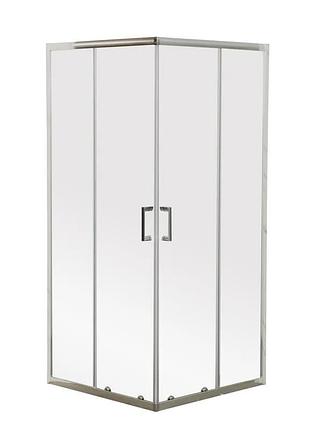 Душова кабіна без піддону mixxus premium diverse sc02-90x90x195-tr chrome прозоре скло 5мм (mi6861)