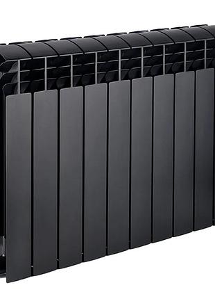 Биметаллические радиаторы koer 100 bimetal-500 ultra black (kr5132) / цена за 1 секцию