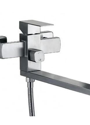 Смеситель для ванны mixxus kub-007 (euro) с нерж. стали sus304 (mi6090)