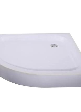 Душовий піддон з сифоном mixxus plain st01-90x90x13 діаметр зливу 52 мм (mi6916)