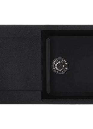 Мийка кухонна zerix zs-7950s-13 графитная (zx4585)