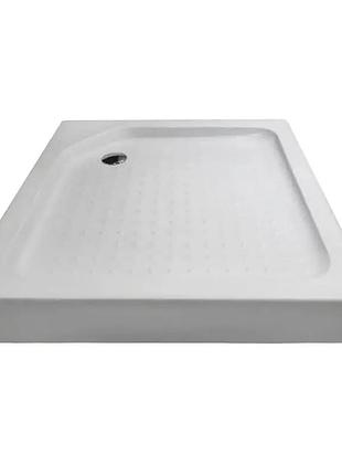Душевой поддон с сифоном mixxus cubic st01-90x90x13 квадратный диаметр слива 52 мм new (mi8371)