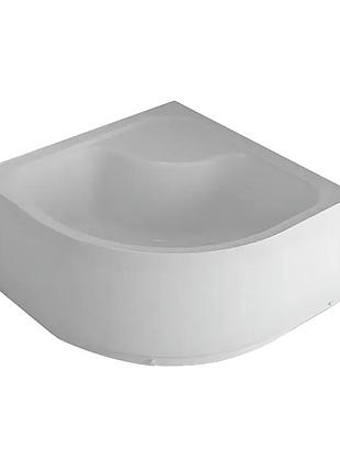 Душевой поддон высокий mixxus strong st01-90x90x40 с сифоном полукруглый диаметр слива 52 мм (mi8160)