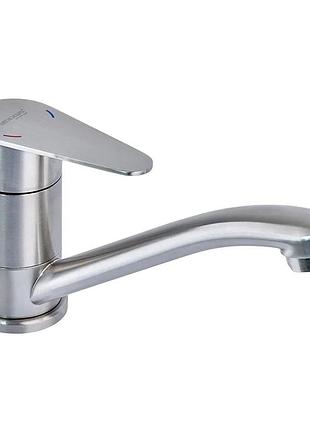 Смеситель для умывальника mixxus neo-004-15cm (нерж. сталь) (mi6179)
