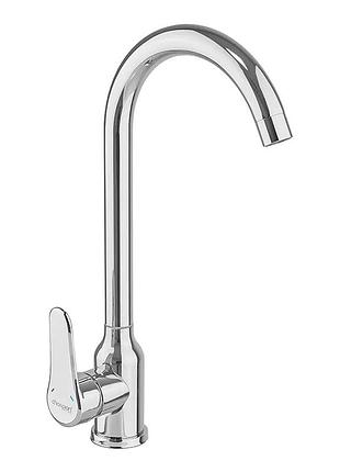 Смеситель для кухни champion sap-011 chrome (нерж. сталь) (ch6148)