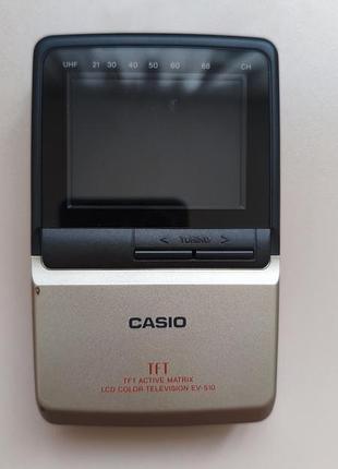 Портативный телевизор casio ev-510 tft lcd