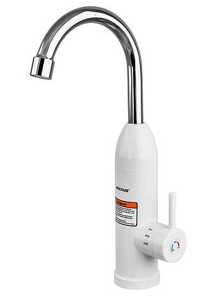 Водонагреватель mixxus electra 150-e 3,3 kw проточный, с индикатором температуры, на мойку (mi8170)