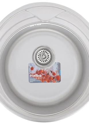 Мийка кухонна haiba 510 (satin) (hb0654)