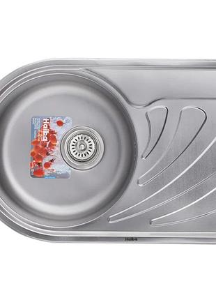 Мийка кухонна haiba 67x44 (decor) (hb0557)