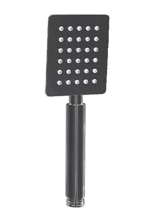 Ручной душ mixxus sh-02.sus black с нерж. стали sus304 (упаковка блистер) (mi6698)
