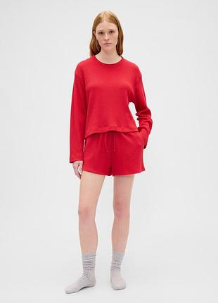 Женская вафельная пижама gap