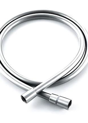 Шланг для душа силиконовый koer kb-0804-125-01 chrome 125 см, цвет хром (kr5667)