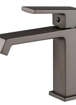 Смеситель для умывальника haiba gaudi 001 graphite (hb9642)
