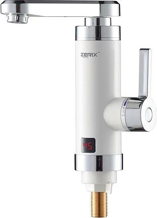 Проточный водонагреватель zerix elw30-e (из индика. темп.) (zx2981)