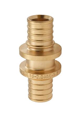 Муфта соединительная ровноходная koer ka.с16 - 16(2.2mm) x 16(2.2mm) (kr4855)
